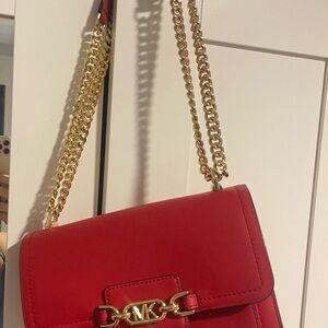 Michael Kors Red Shoulder Bag